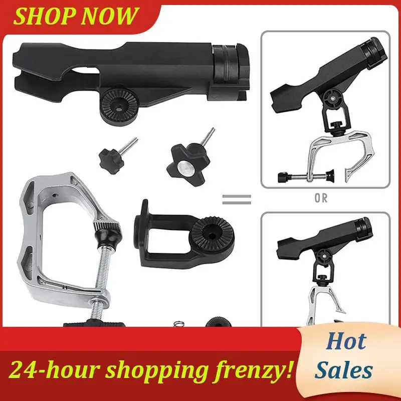 AB31-Fishing Rod Mount Support Kayak Boat Fishing Rod Rack Holder Device Guardrail Pole Frame Yacht Support 360 Degrees
AB31-Fishing Rod Mount Support Kayak Boat Fishing Rod Rack Holder Device Guardrail Pole Frame Yacht Support 360 Degrees