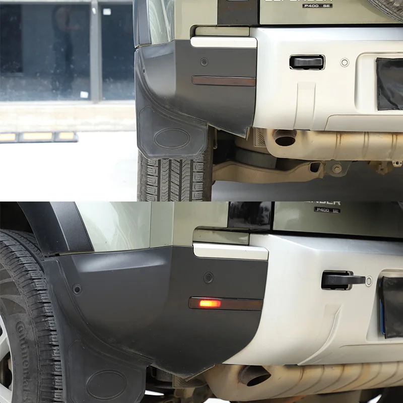 For Land Rover Defender 90/110 2020-2022 Tail Light Cover Brake Light Indicator Cover Rear Lamp Hoods Guards Car Accessories
For Land Rover Defender 90/110 2020-2022 Tail Light Cover Brake Light Indicator Cover Rear Lamp Hoods Guards Car Accessories