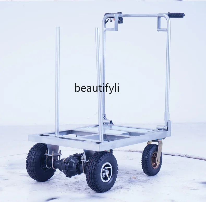 NNInflatable wheel pulling large board tile special trolley 75 * 150/60 * 120 electric, flat truck
NNInflatable wheel pulling large board tile special trolley 75 * 150/60 * 120 electric, flat truck