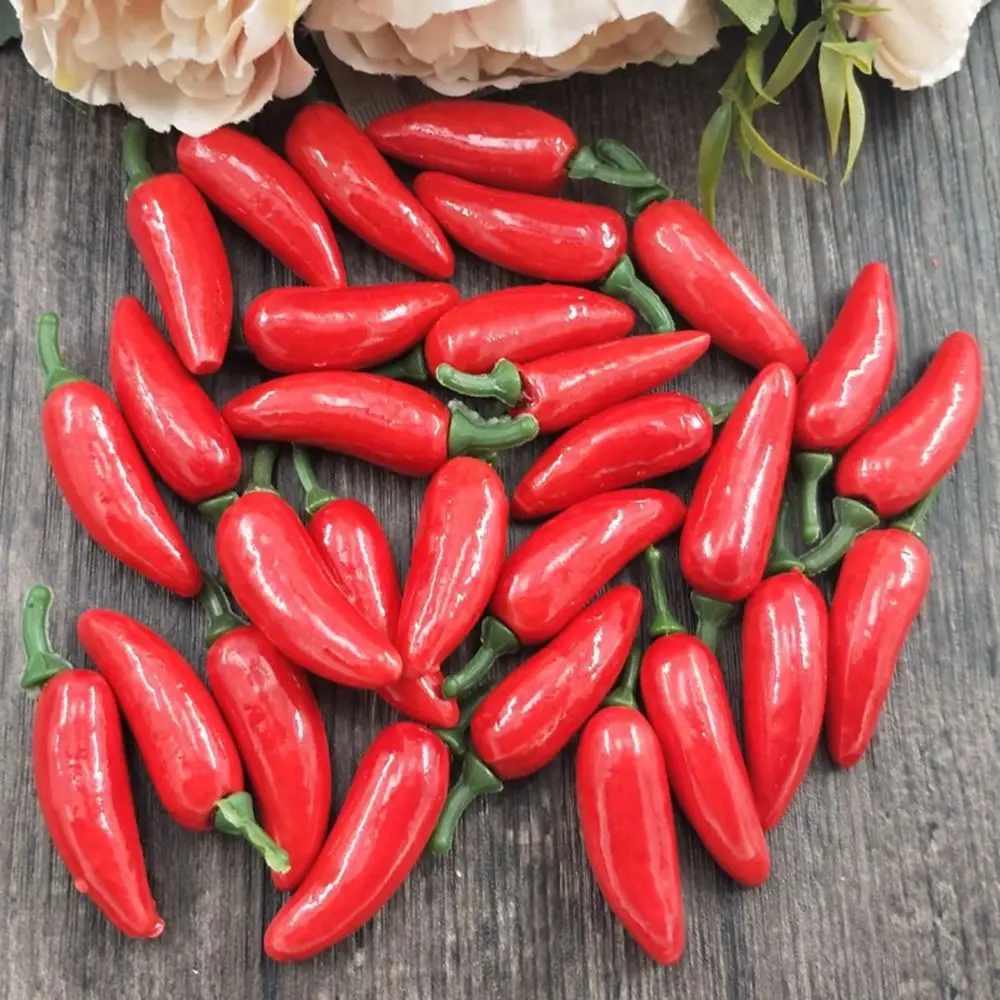 10 PCS Party Plastic Plants Simulation Fake Vegetables Simulation Chili Artificial Pepper Decoration
10 PCS Party Plastic Plants Simulation Fake Vegetables Simulation Chili Artificial Pepper Decoration