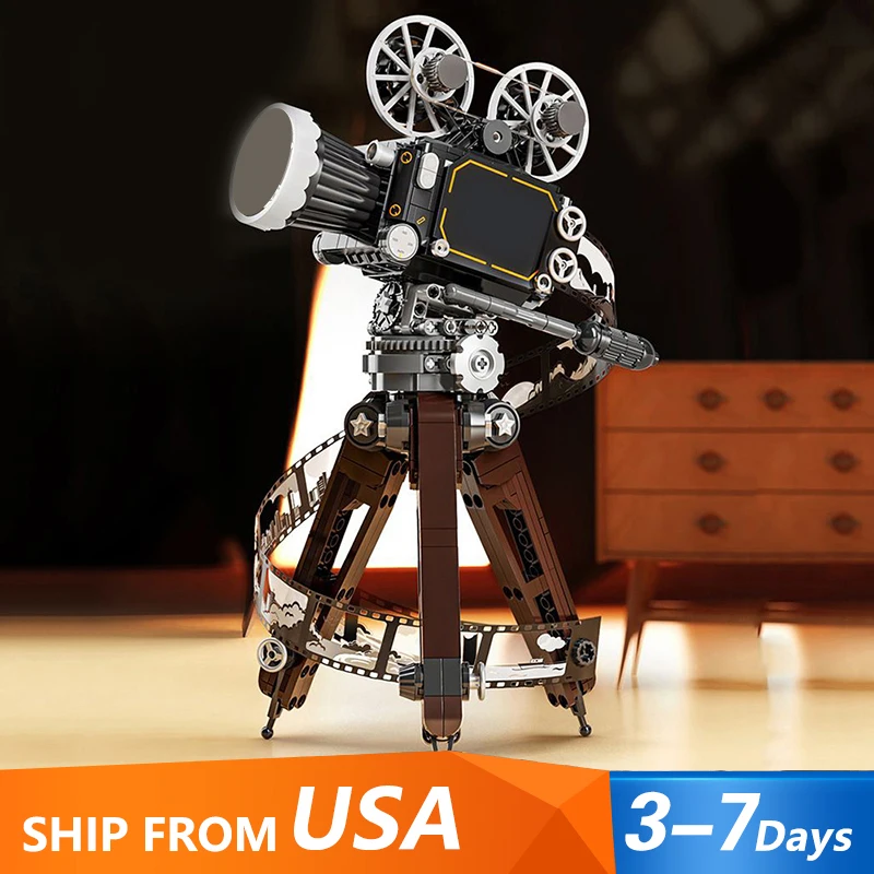 655PCS MOC Classic Retro Camera Building Set 100th Anniversary Building Blocks Collectible Toys Puzzle Toys for Kid Adult Gift
655PCS MOC Classic Retro Camera Building Set 100th Anniversary Building Blocks Collectible Toys Puzzle Toys for Kid Adult Gift