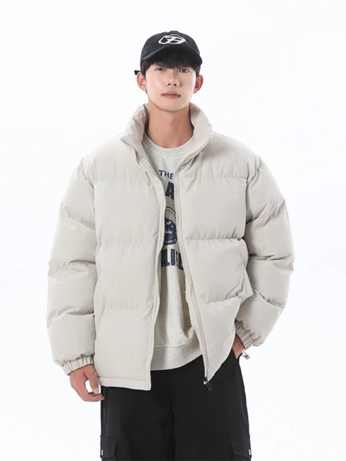 American Sle Heavyweight Workwear Cotton Jaet Men's Winter y Trendy Loose Thiened Stand Collar Casual Cotton Oute...
American Sle Heavyweight Workwear Cotton Jaet Men's Winter y Trendy Loose Thiened Stand Collar Casual Cotton Oute...