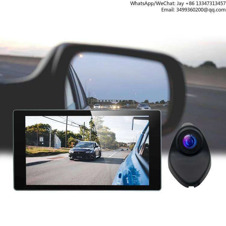 5-inch AI Car Blind Spot Camera BSD Driving Recorder Electronic Rearview Mirror HD 1080P Side View Rotatable Camera Dash Cam
5-inch AI Car Blind Spot Camera BSD Driving Recorder Electronic Rearview Mirror HD 1080P Side View Rotatable Camera Dash Cam