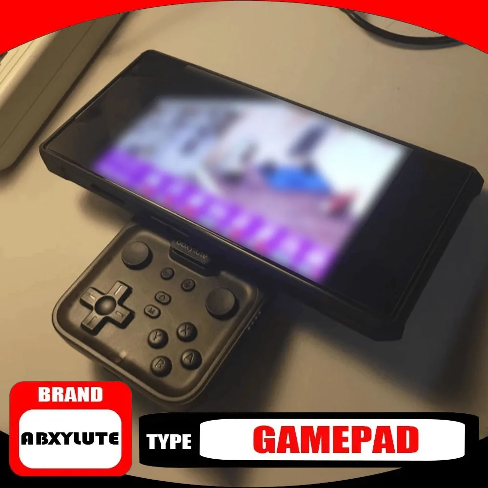 Abxylute M4 Magnetic Game Controller Bluetooth Mobile Portable Stand Detachable Mobile Game Controller Simple Gift
Abxylute M4 Magnetic Game Controller Bluetooth Mobile Portable Stand Detachable Mobile Game Controller Simple Gift