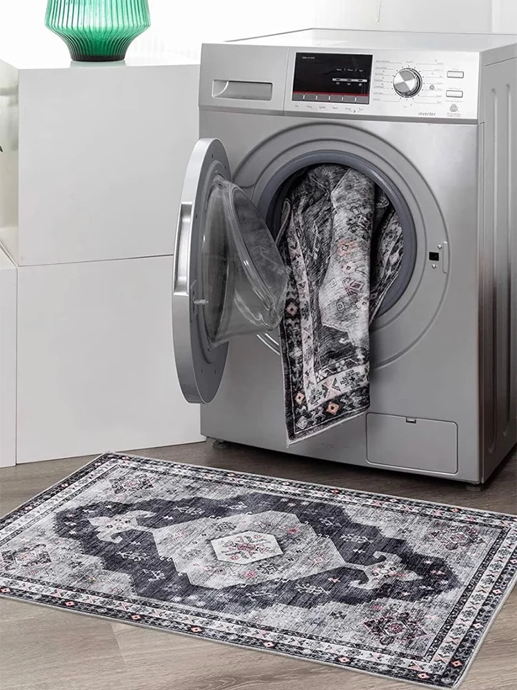 Vintage Persian Carpet for Living Room Washable American Area Rug for Bedroom Home Decoration Sofa Coffee Table Floor Mat
Vintage Persian Carpet for Living Room Washable American Area Rug for Bedroom Home Decoration Sofa Coffee Table Floor Mat