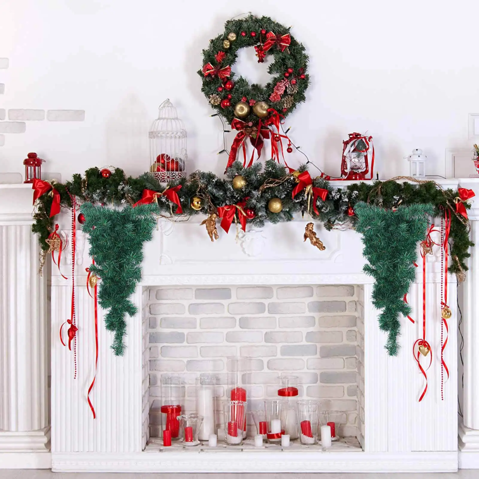 1Pcs Simulated Christmas Tree Pendant Green PVC Iron Hanging Decor for Home Party Wall Xmas Decoration Layout
1Pcs Simulated Christmas Tree Pendant Green PVC Iron Hanging Decor for Home Party Wall Xmas Decoration Layout