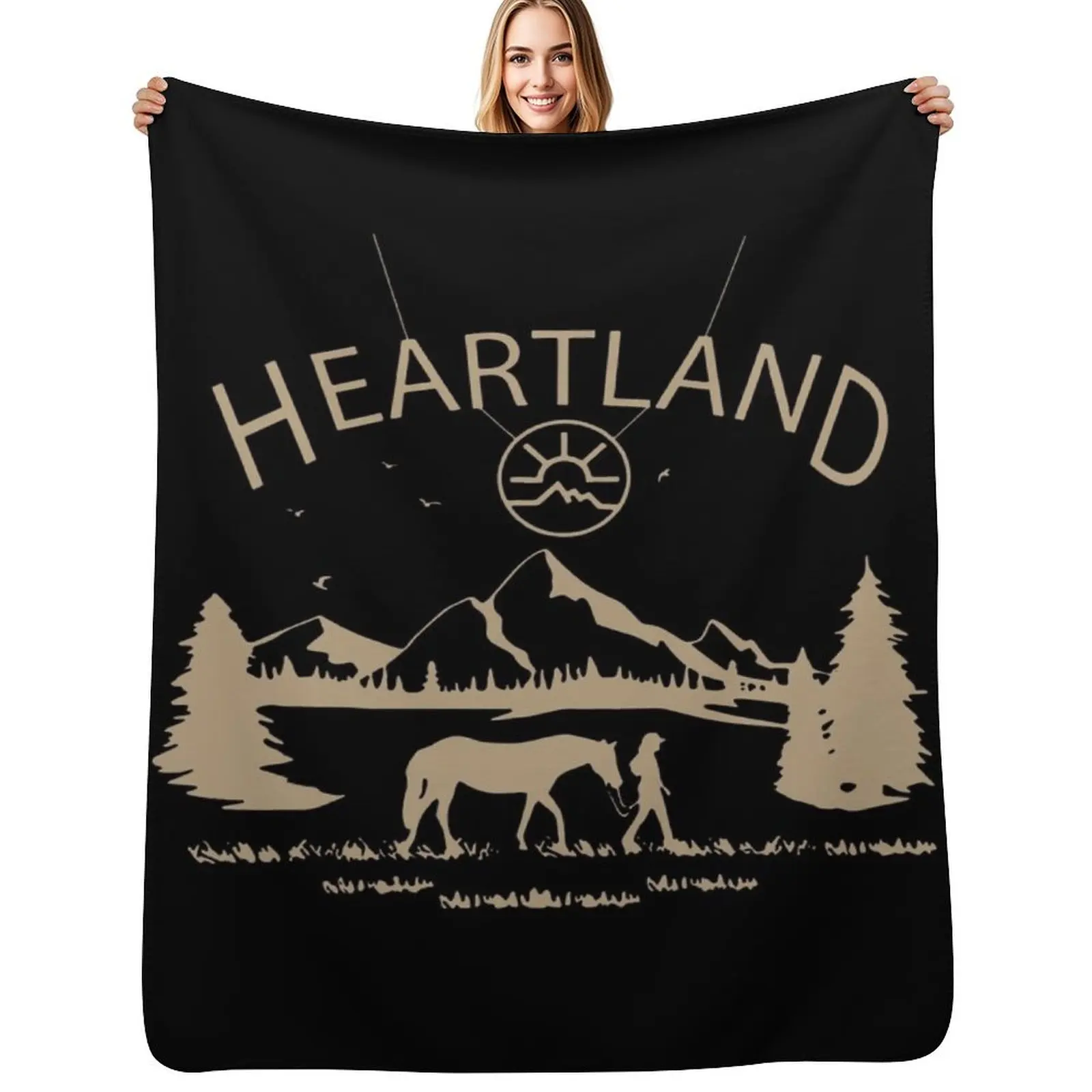 HEARTLAND Throw Blanket Travel Size Cozy Blanket for Plane Train
HEARTLAND Throw Blanket Travel Size Cozy Blanket for Plane Train