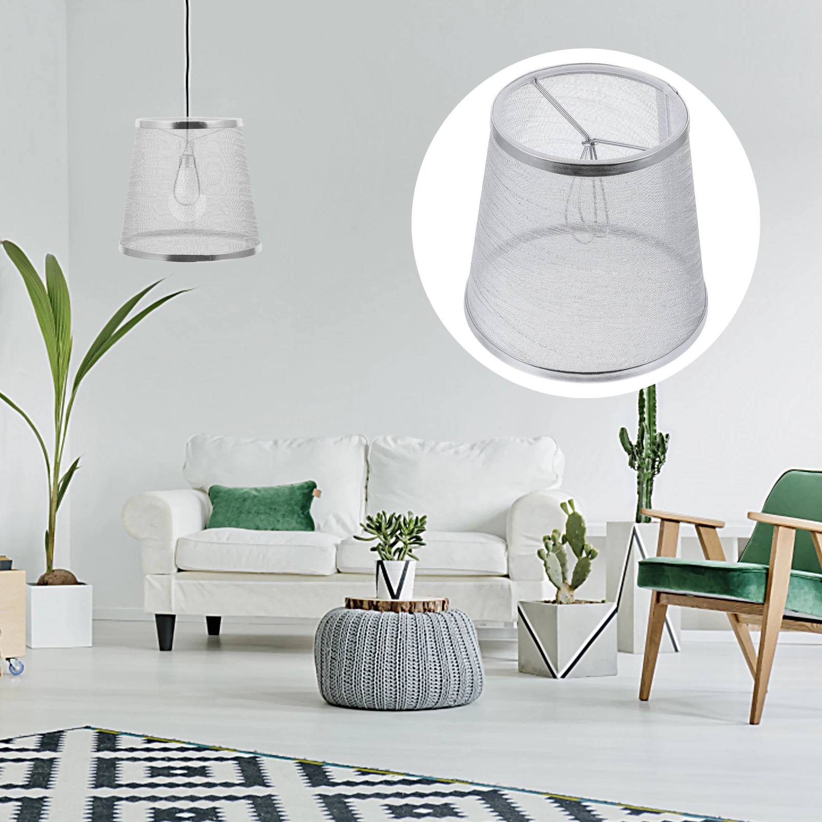 Fabric Lampshade Stylish Screen Burlap Creative Fashionable Dust Proof Light Cover Crafted C Cover Lamp Decoration Novel Lamp
Fabric Lampshade Stylish Screen Burlap Creative Fashionable Dust Proof Light Cover Crafted C Cover Lamp Decoration Novel Lamp