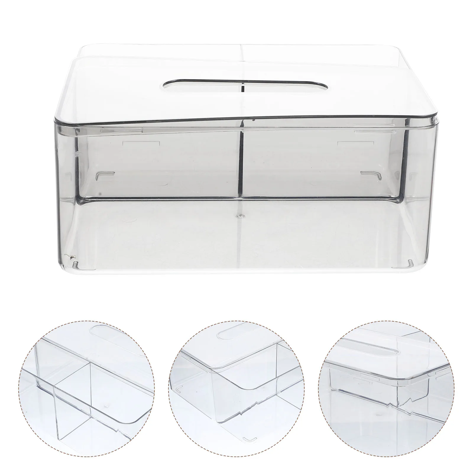 Clear Transparent Tissue Box Cover Storage Case Holder Dispenser For Home Office Hotel Bedroom Car Use Modern Delicate Luxury
Clear Transparent Tissue Box Cover Storage Case Holder Dispenser For Home Office Hotel Bedroom Car Use Modern Delicate Luxury