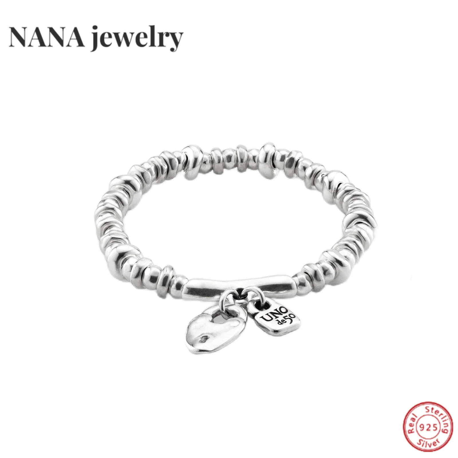 Pulsera De Cuentas Irregulares Con Cierre De Amor Para Mujer, Joyería De Alta Calidad, Regalo Del Día De San Valentín, Producto
Pulsera De Cuentas Irregulares Con Cierre De Amor Para Mujer, Joyería De Alta Calidad, Regalo Del Día De San Valentín, Producto