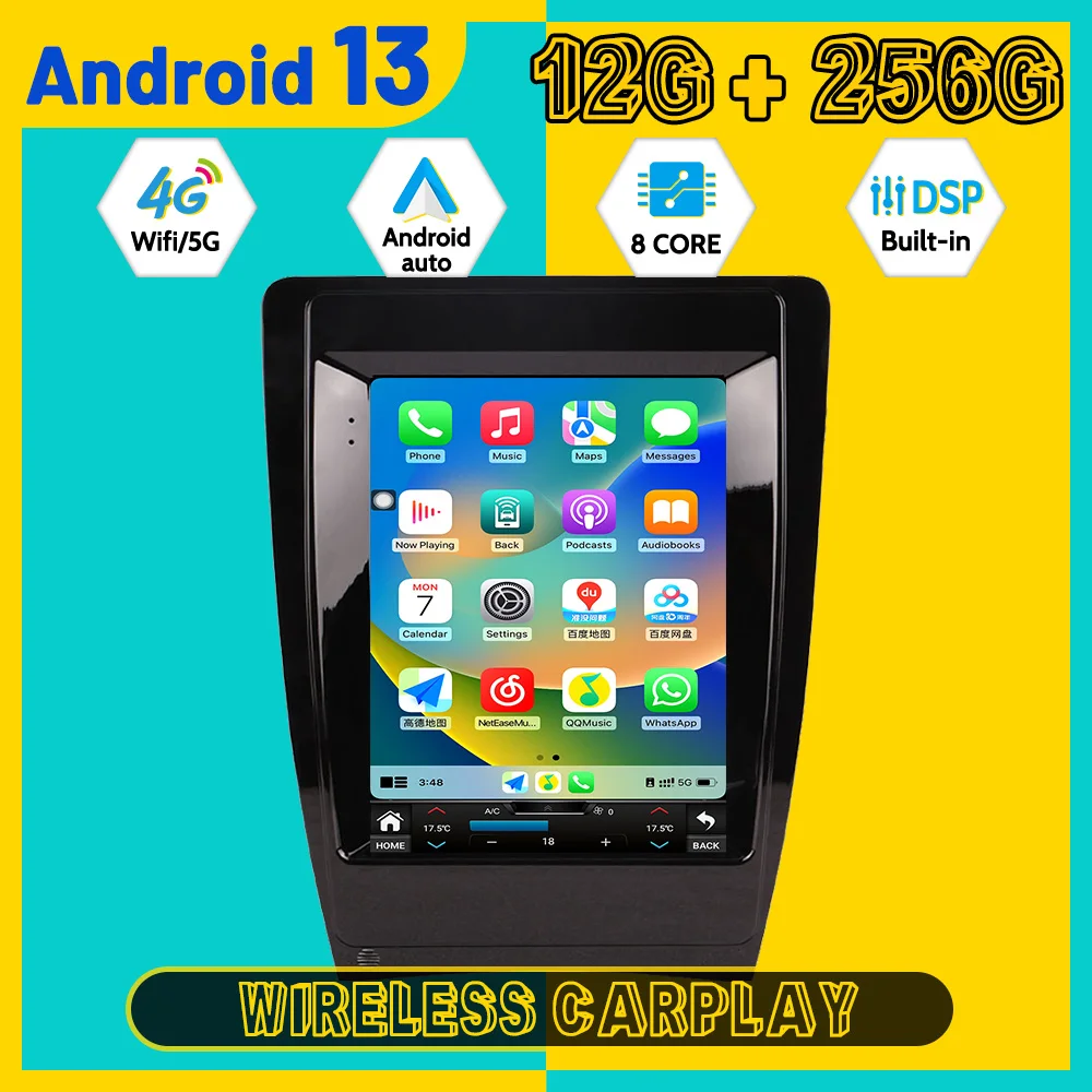For Audi A3 2008 2009 2010 2011 2012 2013 Android 13 Car Multimedia Player GPS Navi Car Radio WIFI Vertical Screen Head unit
For Audi A3 2008 2009 2010 2011 2012 2013 Android 13 Car Multimedia Player GPS Navi Car Radio WIFI Vertical Screen Head unit
