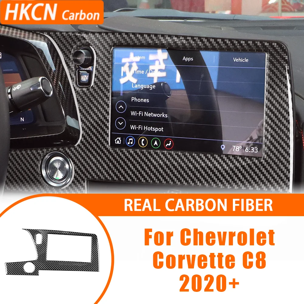 Carbon Fiber Car Accessories Center Console Display Frame Interior Cover Tirm Modified Sticker For Chevrolet Corvette C8 2020+
Carbon Fiber Car Accessories Center Console Display Frame Interior Cover Tirm Modified Sticker For Chevrolet Corvette C8 2020+