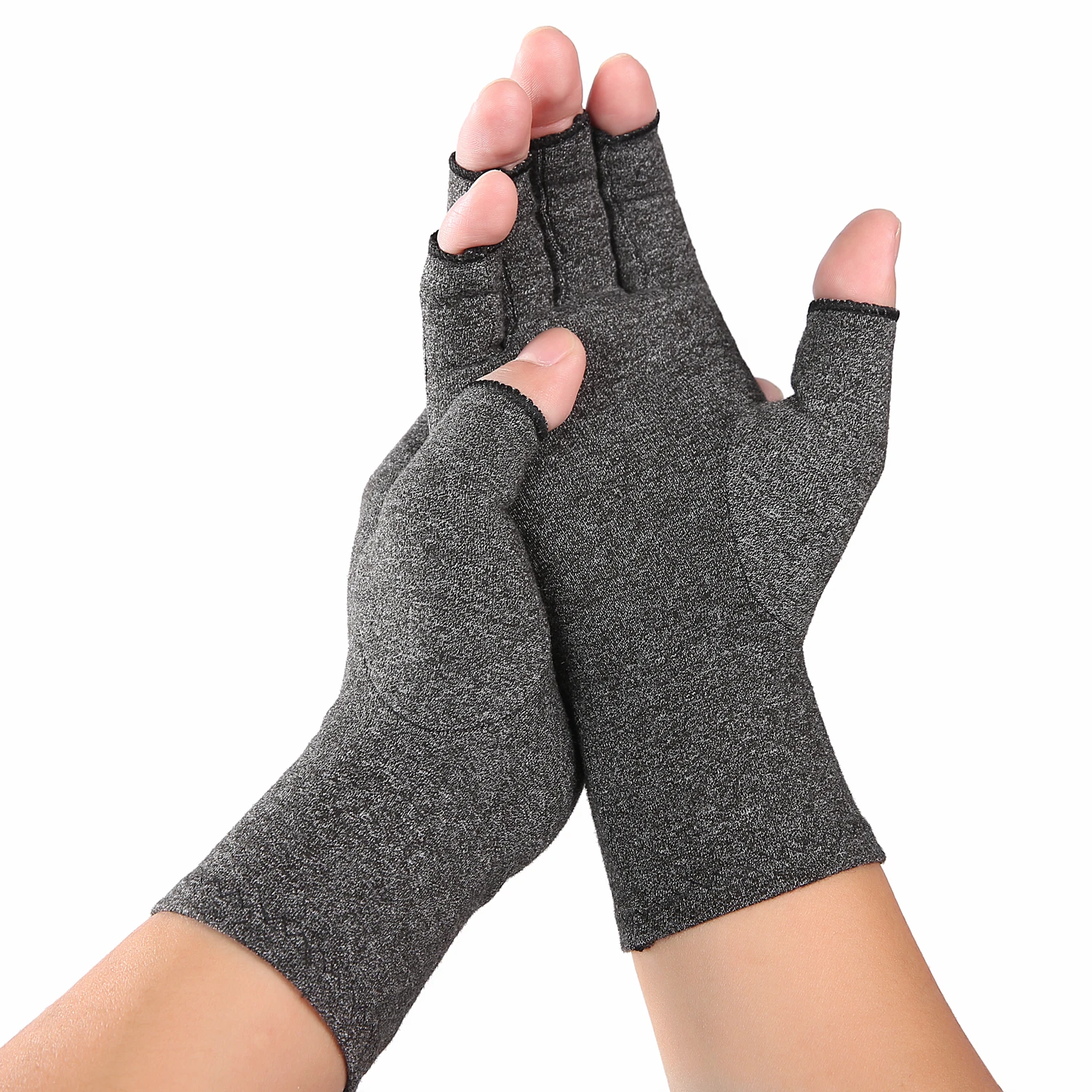 Relieve Hand Discomfort with 1pair Fingerless Compression Gloves
Relieve Hand Discomfort with 1pair Fingerless Compression Gloves