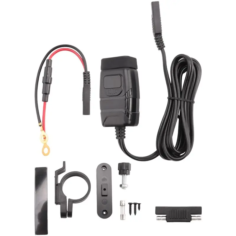 Dual USB Type C PD Quick Charge 3.0 With Voltmeter & ON/Off Switch
Dual USB Type C PD Quick Charge 3.0 With Voltmeter & ON/Off Switch
