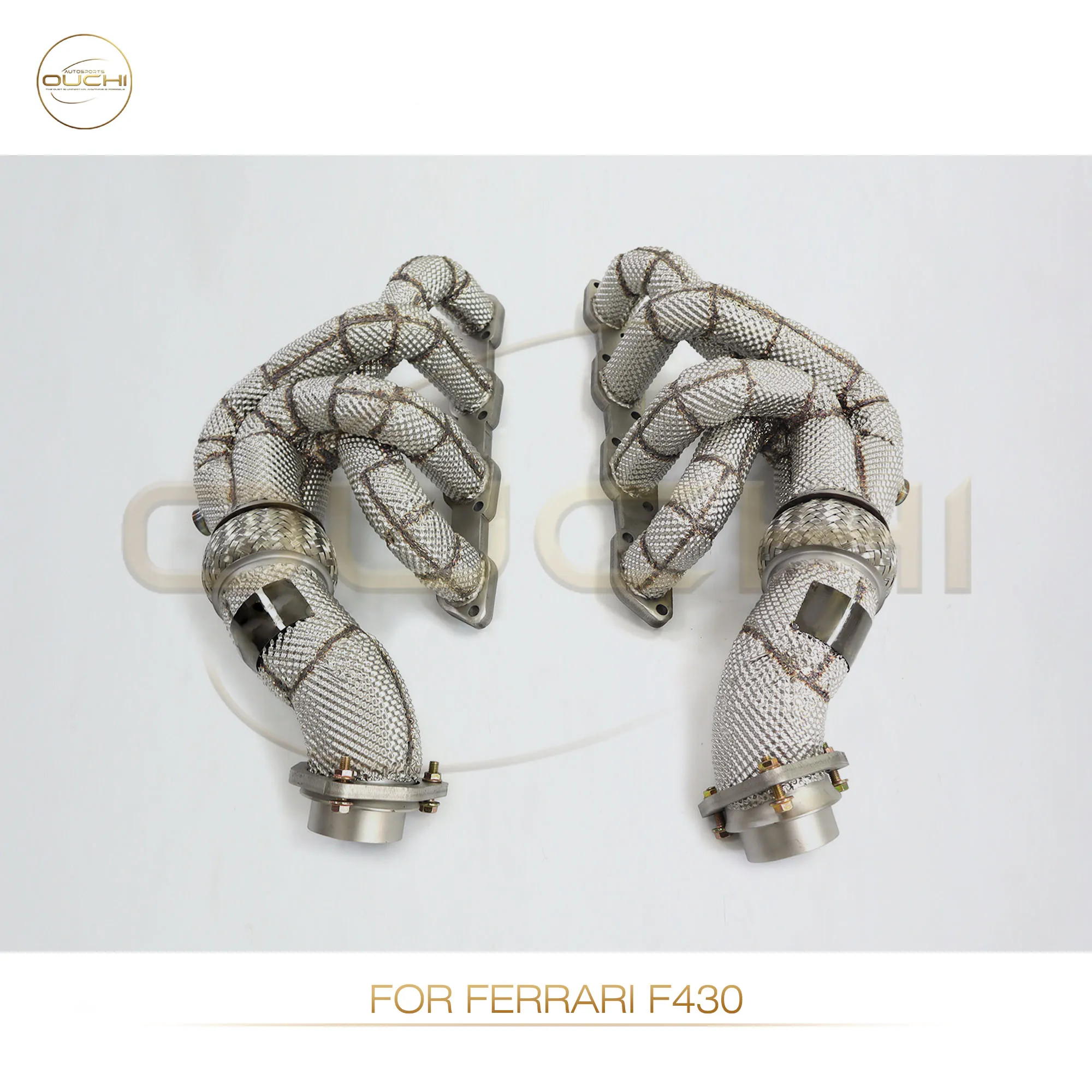 High Performance Manifold For Ferrari F430 OUCHI Stainless Steel Car Exhaust Heat Shield Easy Install Customization Auto Parts
High Performance Manifold For Ferrari F430 OUCHI Stainless Steel Car Exhaust Heat Shield Easy Install Customization Auto Parts