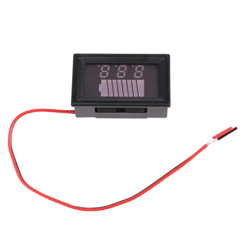 A96E-12V ACID Индикатор емкости аккумулятора Светодиодный тестер уровня заряда Синий вольтметр
A96E-12V ACID Индикатор емкости аккумулятора Светодиодный тестер уровня заряда Синий вольтметр