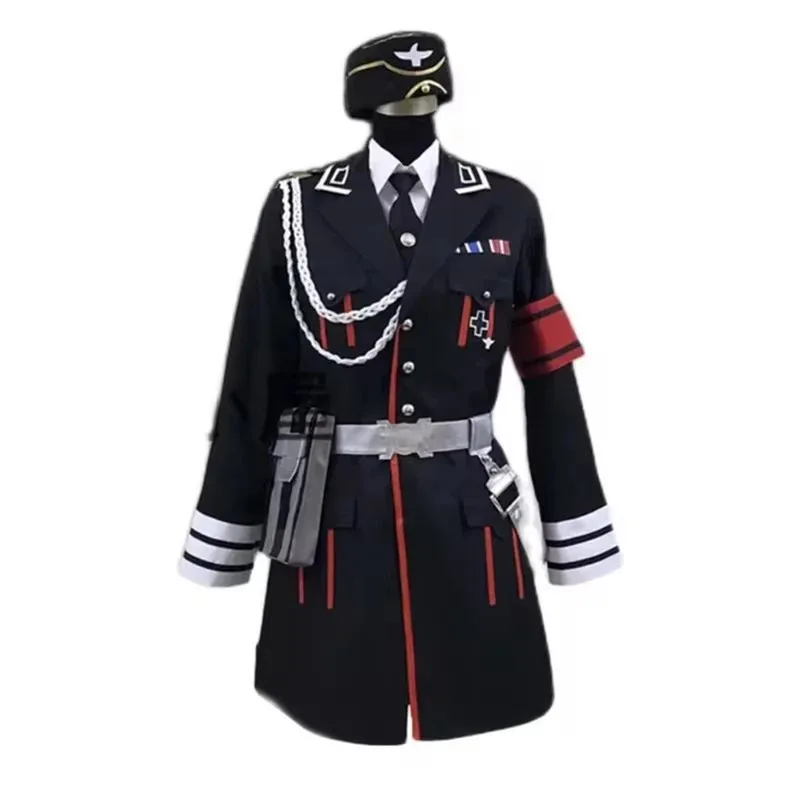 MP40 Game Cosplay Costume Handsome Black Combat Uniform Unisex Activity Party Role Play Clothing
MP40 Game Cosplay Costume Handsome Black Combat Uniform Unisex Activity Party Role Play Clothing
