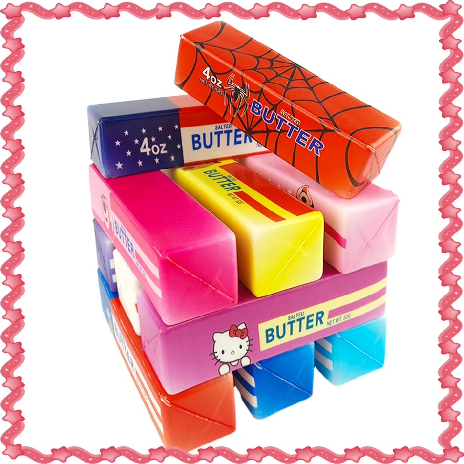 12PCS Blind Box Squishy Cartoon Butter Stick Toys, Slow Rising Squeeze Toys, Fun Anxiety Relief Stress Relief Gift
12PCS Blind Box Squishy Cartoon Butter Stick Toys, Slow Rising Squeeze Toys, Fun Anxiety Relief Stress Relief Gift