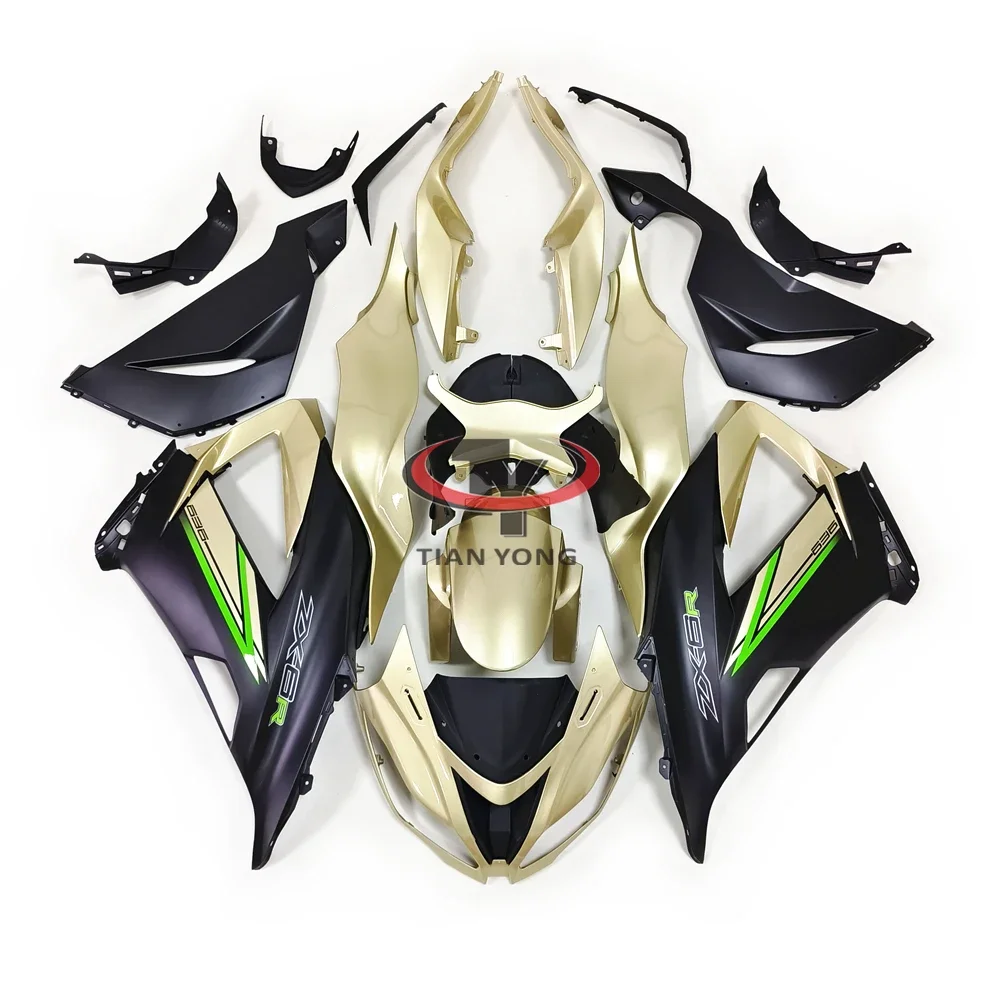 Bodywork Cowling For ZX6R ZX 6R 636 2013 2014 2015 2016 2017 2018 Rose gold matte black print Full Fairing Kit Injection
Bodywork Cowling For ZX6R ZX 6R 636 2013 2014 2015 2016 2017 2018 Rose gold matte black print Full Fairing Kit Injection