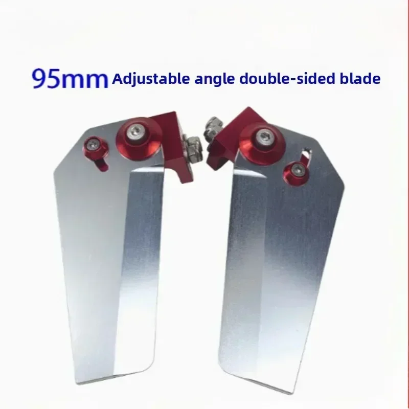 1Pair New Arrival 95mm Turn Fins Metal Water Knife Steering Assist Water-jet Assembly Parts for RC Racing O-boat Model Ship
1Pair New Arrival 95mm Turn Fins Metal Water Knife Steering Assist Water-jet Assembly Parts for RC Racing O-boat Model Ship