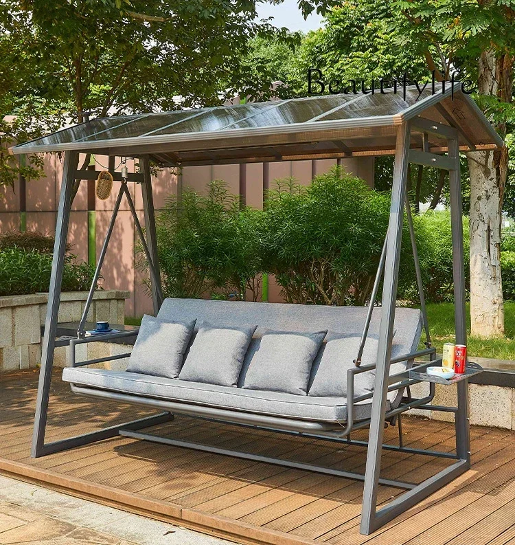Outdoor balcony hanging chair courtyard rainproof aluminum alloy swing more than 1,000 people wrought iron swing advanced sense
Outdoor balcony hanging chair courtyard rainproof aluminum alloy swing more than 1,000 people wrought iron swing advanced sense