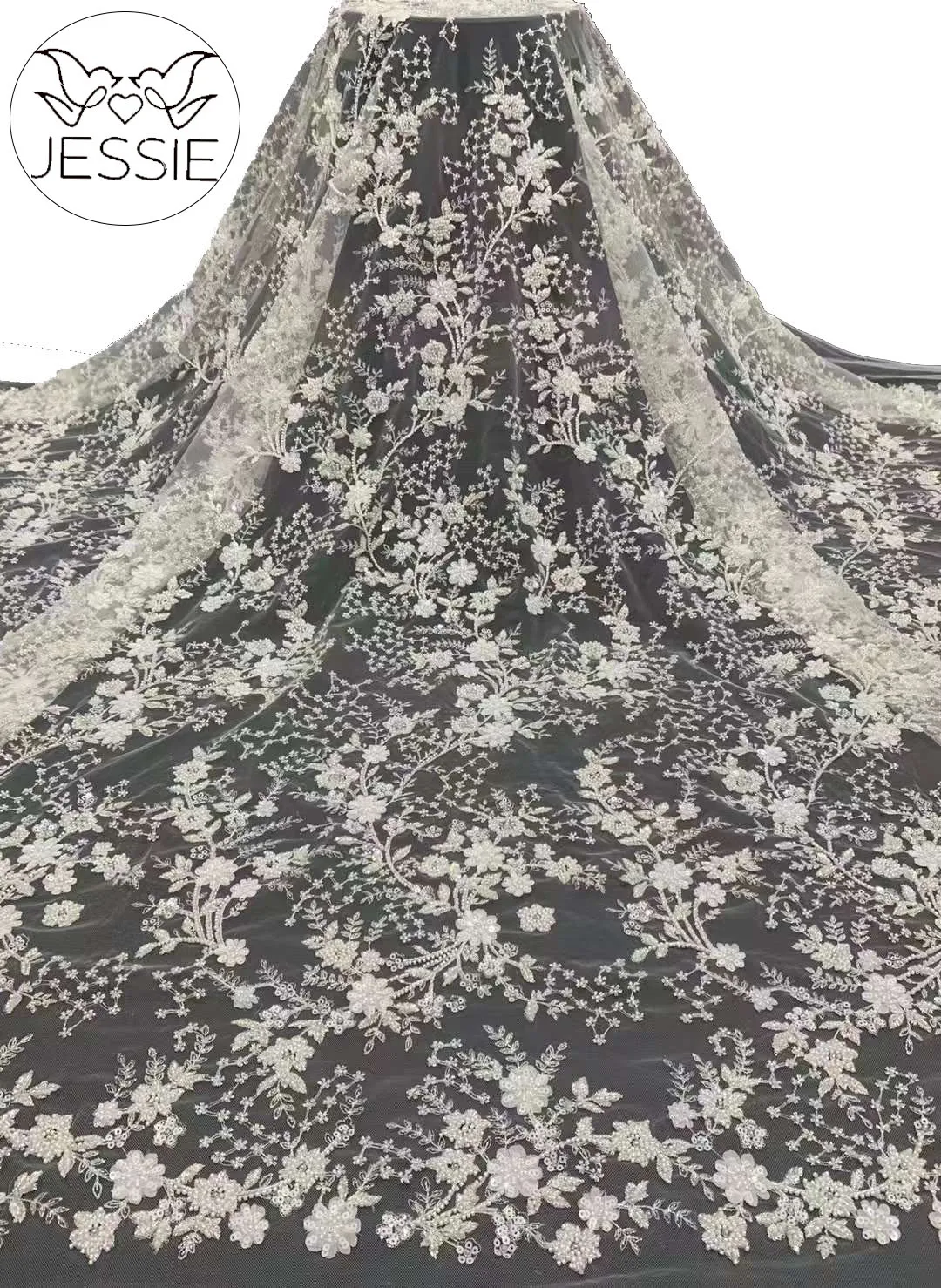 2023 Jessie New Hot On Sale Handmade Beaded Lace High Quality French Net Sequins Tulle African Lace Fabric for Wedding dress 5Y
2023 Jessie New Hot On Sale Handmade Beaded Lace High Quality French Net Sequins Tulle African Lace Fabric for Wedding dress 5Y