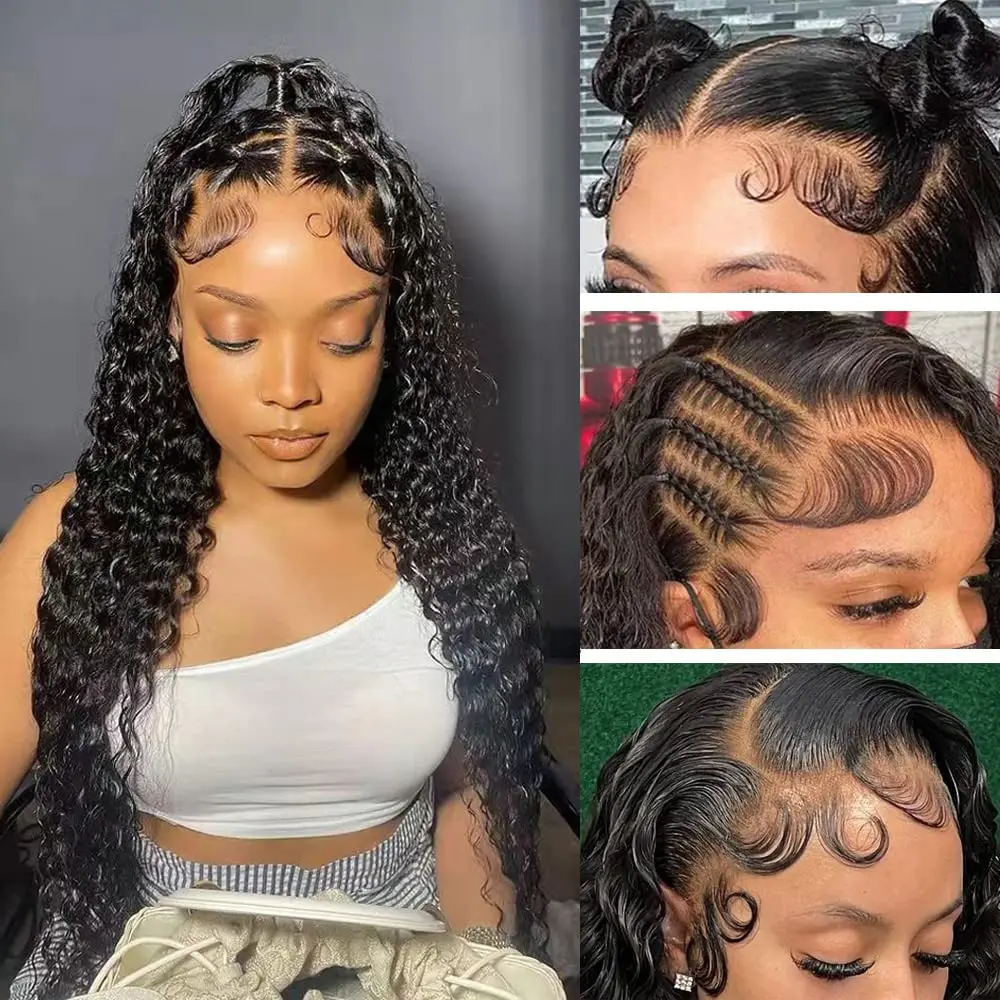 YATUWIN Deep Wave Lace Front Wigs Human Hair 13x4 HD Lace Front Wigs Pre Plucked with Baby Hair 100% Brazilian Virgin Hair
YATUWIN Deep Wave Lace Front Wigs Human Hair 13x4 HD Lace Front Wigs Pre Plucked with Baby Hair 100% Brazilian Virgin Hair