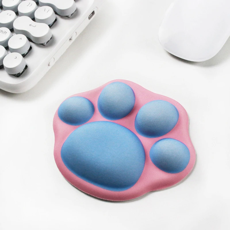 Cute Cat Paw Small Wrist Pad Mouse Pad Cartoon Creative Cute Silicone Office Hand Pillow Soft Computer Keyboard Desk Set
Cute Cat Paw Small Wrist Pad Mouse Pad Cartoon Creative Cute Silicone Office Hand Pillow Soft Computer Keyboard Desk Set