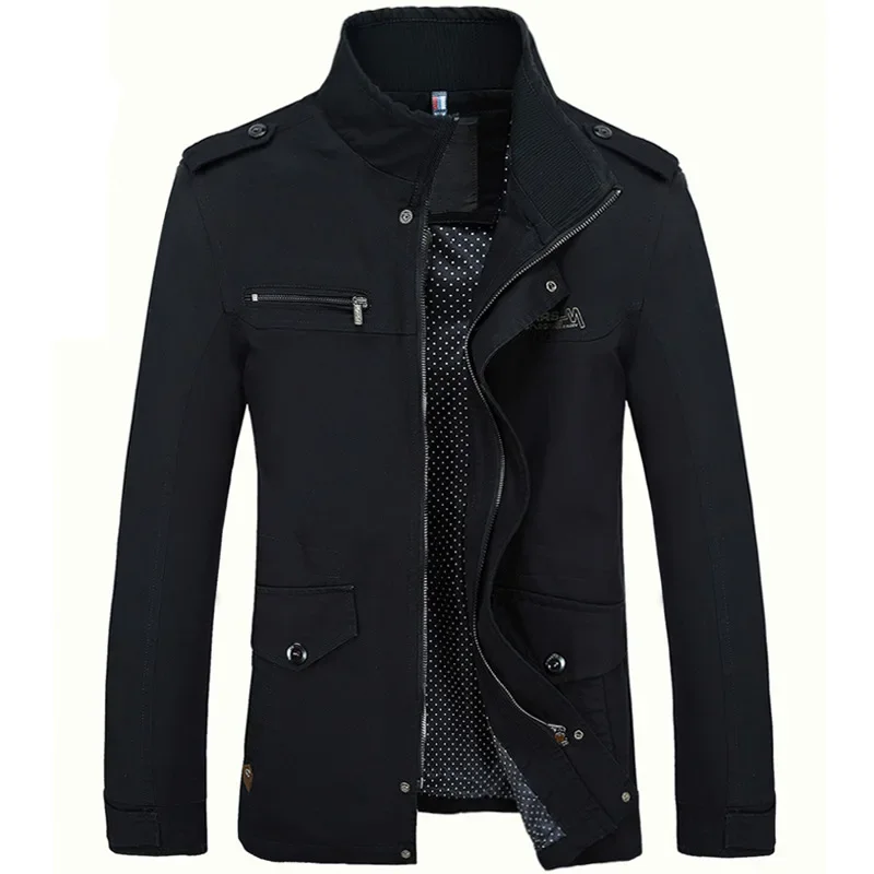 Jacket High-Quality Design Bomber Jackets Male Cargo Jacket Military Loose Men's Jacket New Autumn Casual Cotton Workwear
Jacket High-Quality Design Bomber Jackets Male Cargo Jacket Military Loose Men's Jacket New Autumn Casual Cotton Workwear