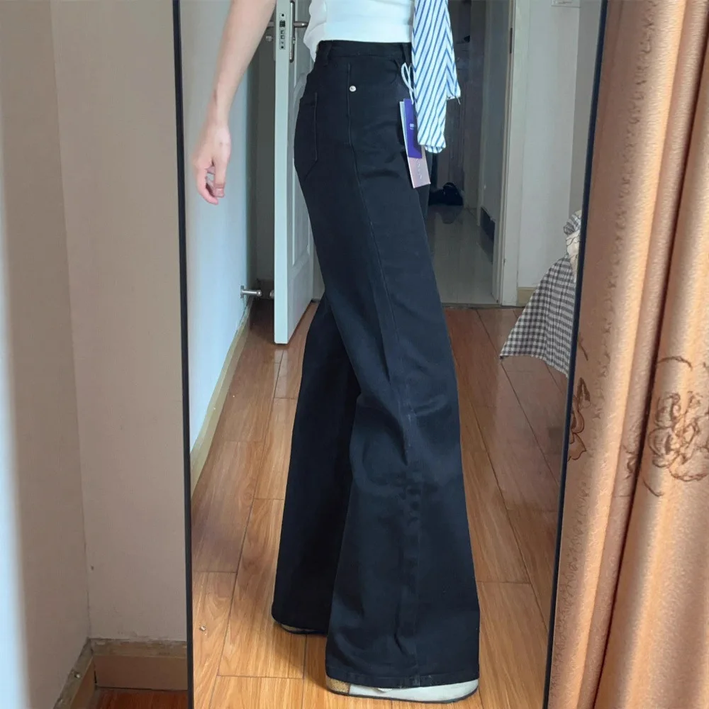 Jeans for women in 2026 Spring and Autumn plus size fat mm loose wide leg flared pants
Jeans for women in 2026 Spring and Autumn plus size fat mm loose wide leg flared pants