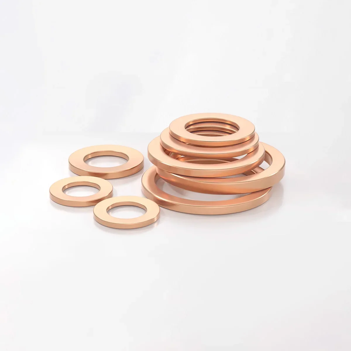 Purple Copper Gasket/ Marine Instrument Sealing Ring / Copper Round Threaded Metal Flat Gasket M3-M60mm
Purple Copper Gasket/ Marine Instrument Sealing Ring / Copper Round Threaded Metal Flat Gasket M3-M60mm