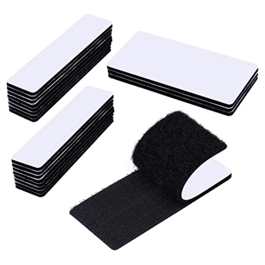 Hook and Loop Strips with Adhesive, 16 Sets 1 x 4 Inch and 4 Sets 2 x 4 Inch Heavy Duty Fastener Double Sided Mounting Tape for
Hook and Loop Strips with Adhesive, 16 Sets 1 x 4 Inch and 4 Sets 2 x 4 Inch Heavy Duty Fastener Double Sided Mounting Tape for