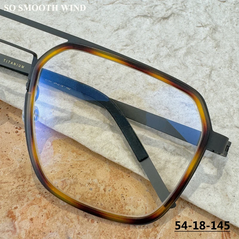 Double-beam Titanium Glasses Frame Denmark Brand 9753 Men Large Frame Eyeglasses Big Face Spectacles Women Pilot Quality Eyewear
Double-beam Titanium Glasses Frame Denmark Brand 9753 Men Large Frame Eyeglasses Big Face Spectacles Women Pilot Quality Eyewear