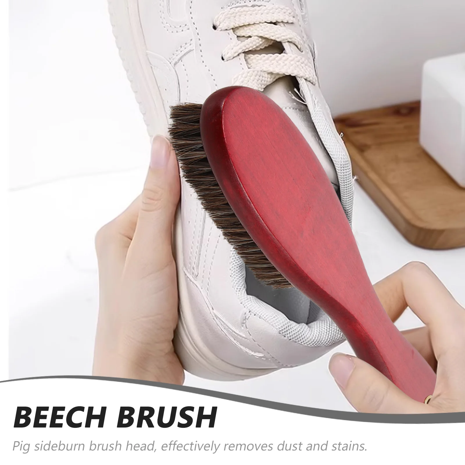 Long Horsehair Beech Wood Cleaning Brush For Shoes Clothes Household Durable Soft Portable Laundry Scrub Brush Tool Kit
Long Horsehair Beech Wood Cleaning Brush For Shoes Clothes Household Durable Soft Portable Laundry Scrub Brush Tool Kit