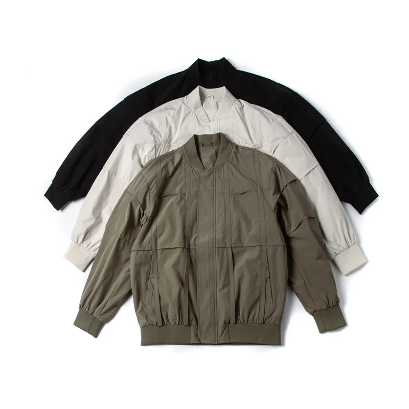 Retro Japanese Sle Baseball Jaet Men's Loose Casual Versatile Multi-ket Trendy Brand Jaet Outerwear for Autumn Winter
Retro Japanese Sle Baseball Jaet Men's Loose Casual Versatile Multi-ket Trendy Brand Jaet Outerwear for Autumn Winter