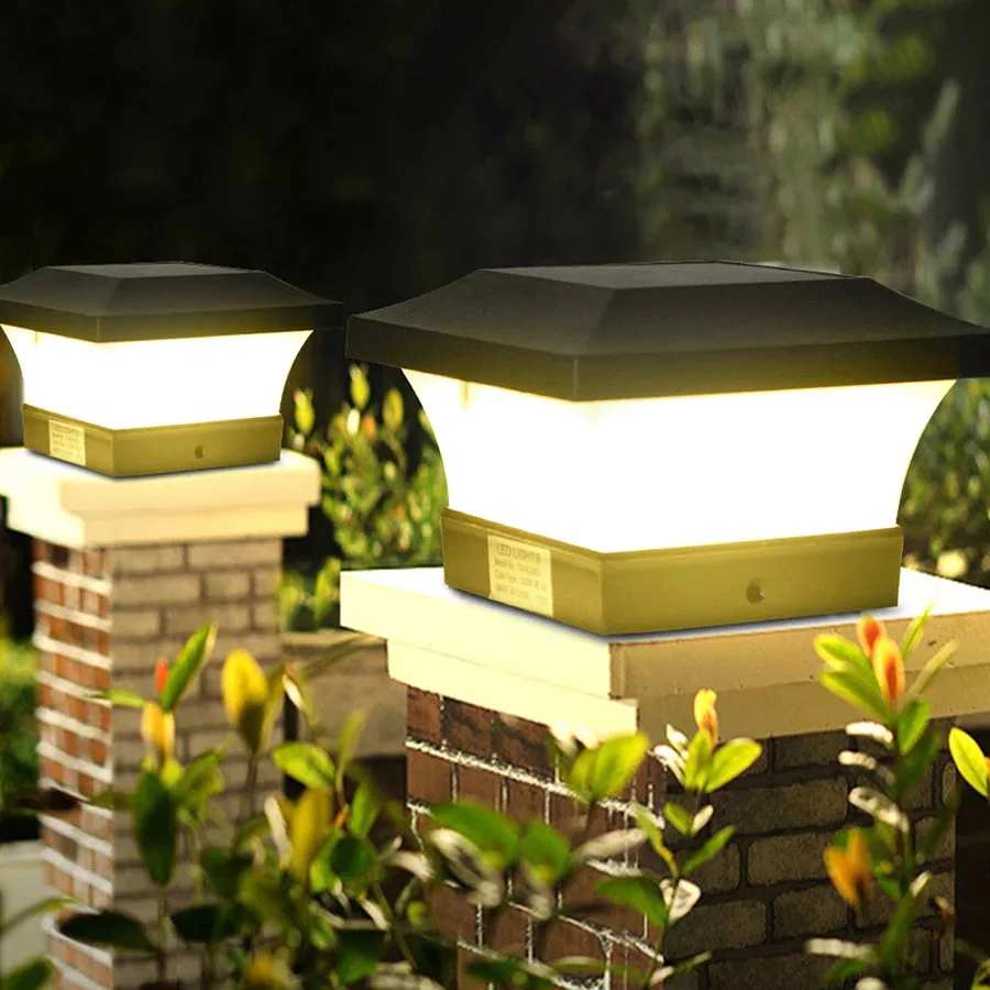 Modern Solar Post Cap Light Outdoor Fence Deck Column Cap Lamp Lantern 3000K Solar Landscape Lawn Light for Garden Patio Decor
Modern Solar Post Cap Light Outdoor Fence Deck Column Cap Lamp Lantern 3000K Solar Landscape Lawn Light for Garden Patio Decor