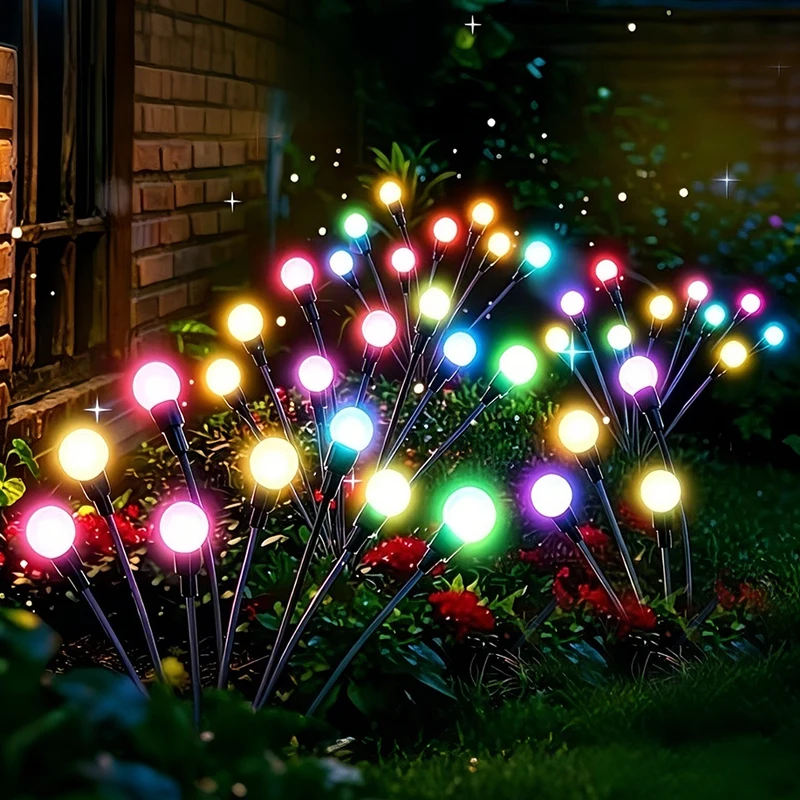 Solar LED Garden Lights Waterproof Firefly Swaying with The Wind Sway Lights for Outdoor Courtyard Street Patio Path Lawn
Solar LED Garden Lights Waterproof Firefly Swaying with The Wind Sway Lights for Outdoor Courtyard Street Patio Path Lawn