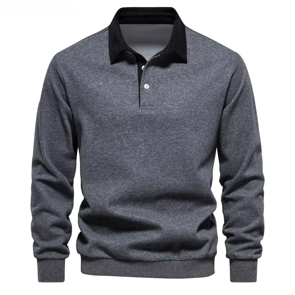Autumn Men's Long Sleeve Sweater Shirt Solid Color Casual Long Sleeve Sports Shirt High Quality Casual Daily Men's Sports Shirt
Autumn Men's Long Sleeve Sweater Shirt Solid Color Casual Long Sleeve Sports Shirt High Quality Casual Daily Men's Sports Shirt