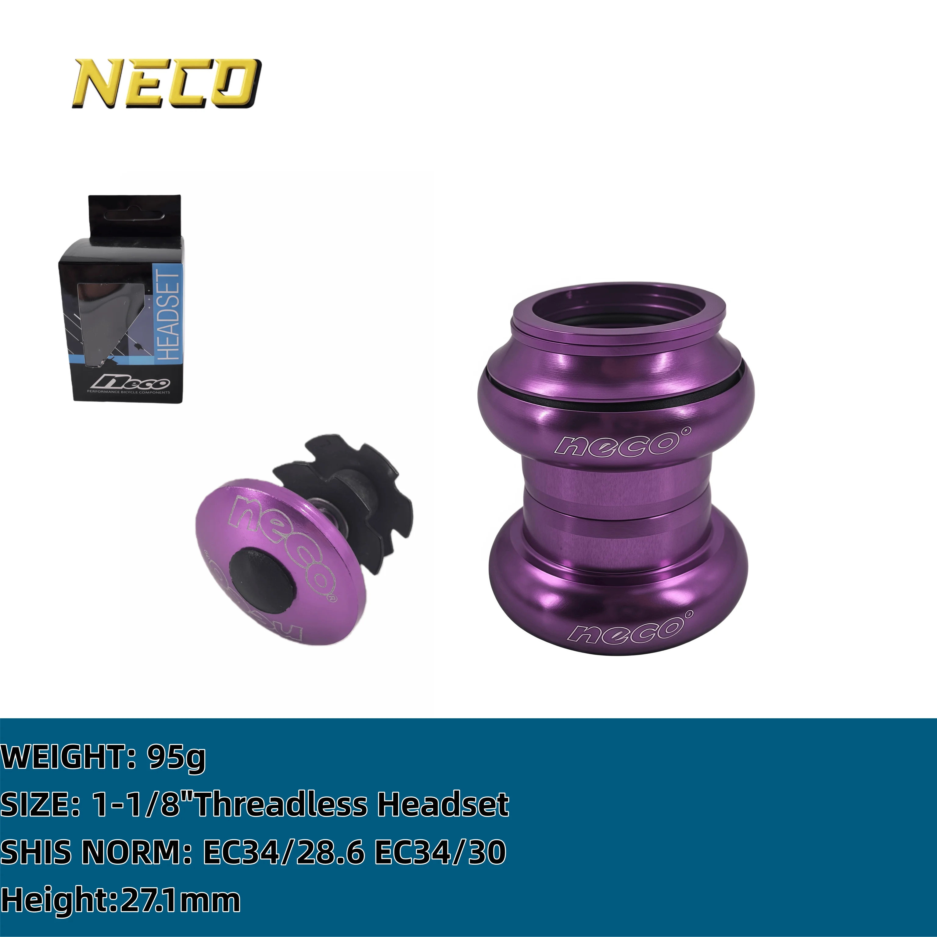 Neco H282 Headsets Height 29mm External Bearing Steel Headsets 28.6MM 30MM
Neco H282 Headsets Height 29mm External Bearing Steel Headsets 28.6MM 30MM