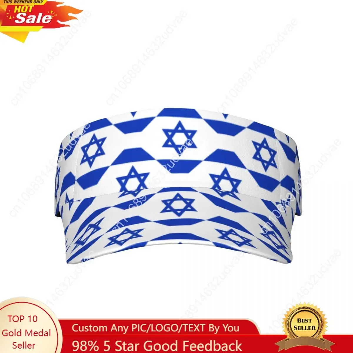 Israel Flag Breathable Air Sun Hats Men Women Visor UV Protection Top Empty Solid Sports Tennis Golf Sunscreen Cap
Israel Flag Breathable Air Sun Hats Men Women Visor UV Protection Top Empty Solid Sports Tennis Golf Sunscreen Cap