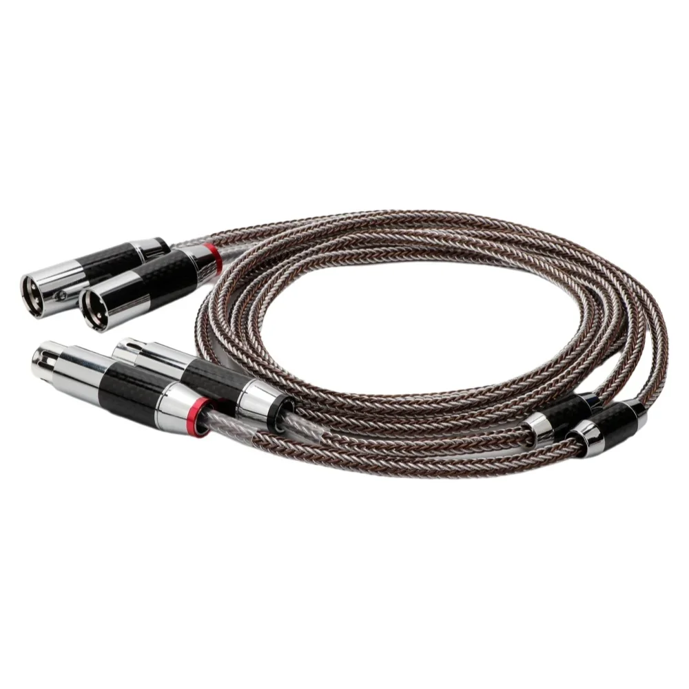 16Cores OCC Silver Plated Balanced Cable 3pin XLR Male to Female Audiophile Extension Cable for Amplifier CD Player Speakers
16Cores OCC Silver Plated Balanced Cable 3pin XLR Male to Female Audiophile Extension Cable for Amplifier CD Player Speakers