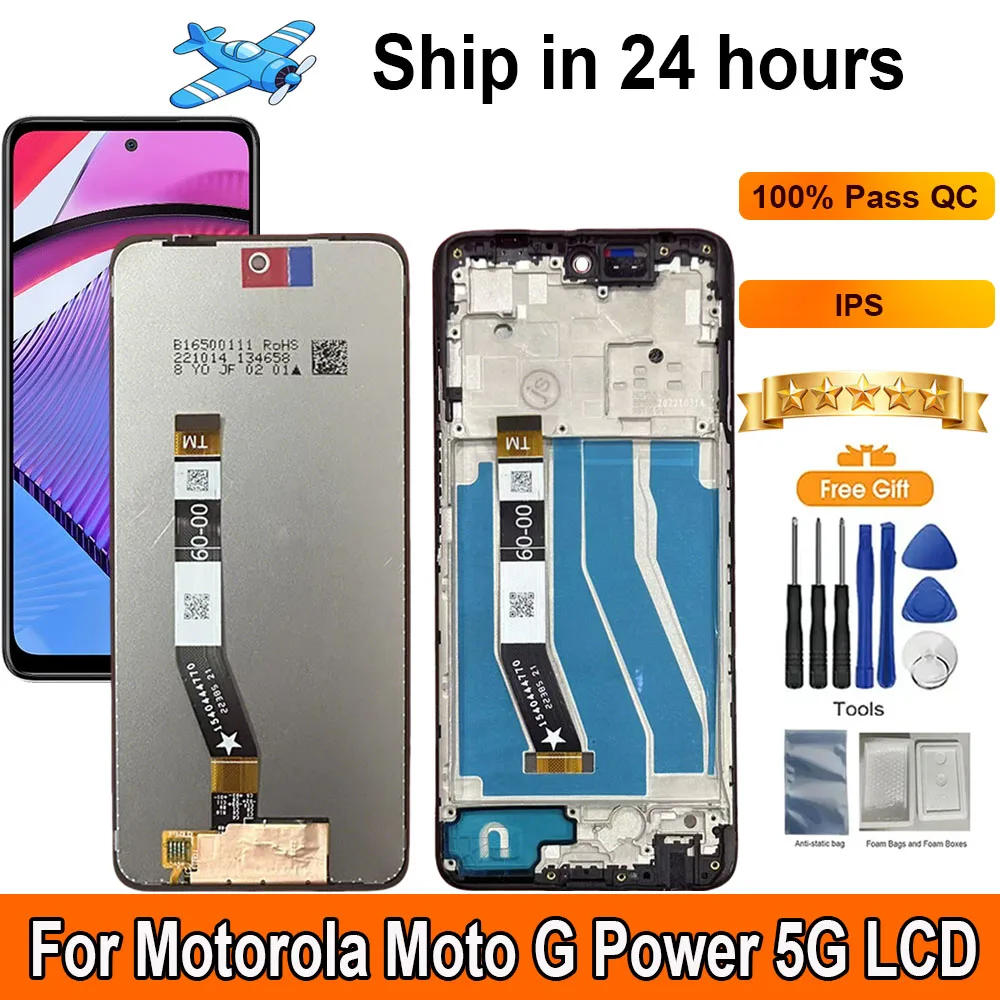 6.5‘‘For Motorola Moto G Power 5G LCD Display Touch Panel Digitizer AAssembly With Frame Display Replacement G Power 2023
6.5‘‘For Motorola Moto G Power 5G LCD Display Touch Panel Digitizer AAssembly With Frame Display Replacement G Power 2023