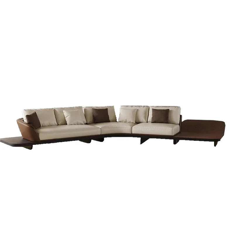 tr-Italian Genuine Leather One Seat Sofa Curved Minimalist Luxury Large Apartment Villa Fabric High-End Feel&
tr-Italian Genuine Leather One Seat Sofa Curved Minimalist Luxury Large Apartment Villa Fabric High-End Feel&