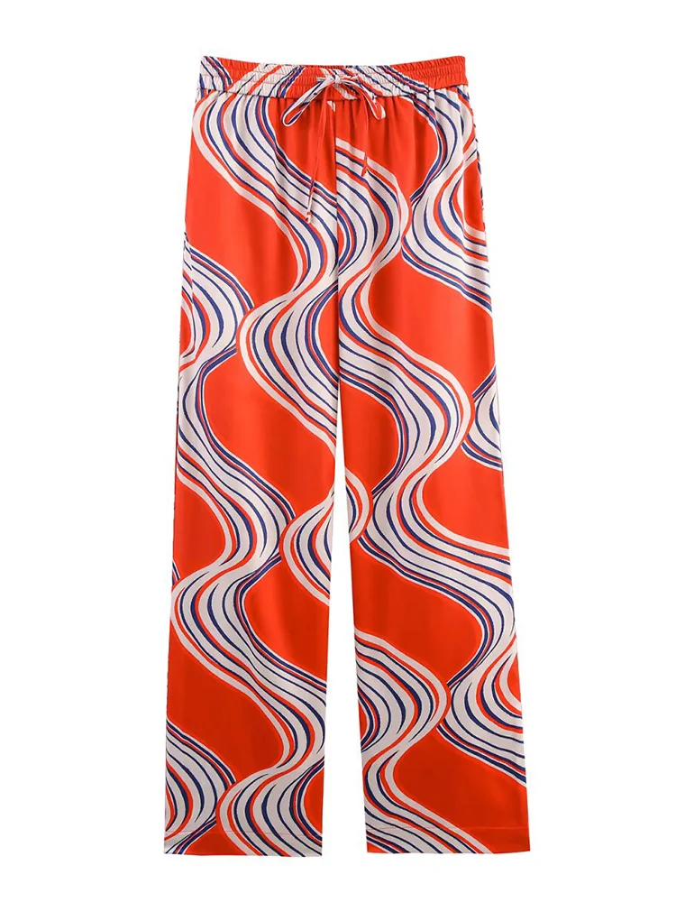 2025 New Women's Clothing European and American Style Butterfly Printed Style Lace-up Elastic Trousers
2025 New Women's Clothing European and American Style Butterfly Printed Style Lace-up Elastic Trousers
