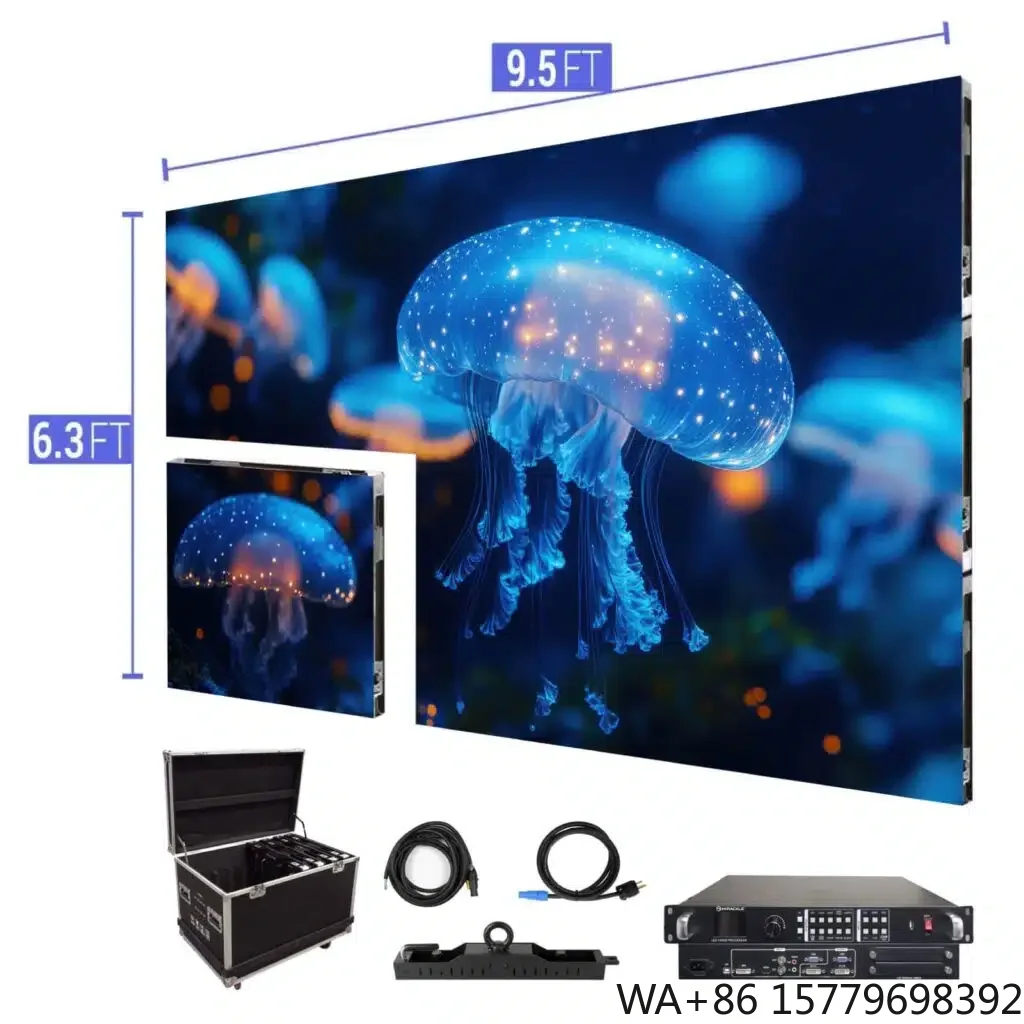 Pantallas 3.9 Led Display Screen Rental Led Screen Panel P3.91 Outdoor LED Screen for DJ Events, Parties
Pantallas 3.9 Led Display Screen Rental Led Screen Panel P3.91 Outdoor LED Screen for DJ Events, Parties