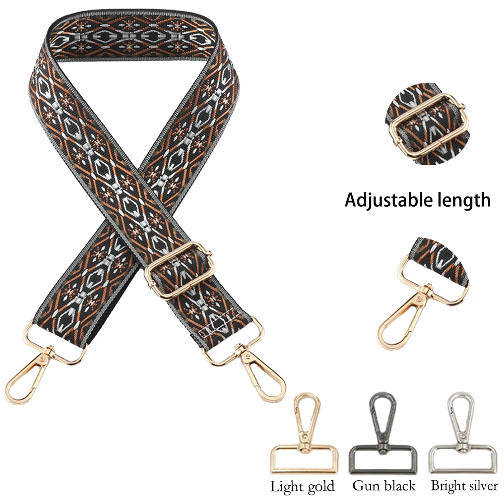 3.8 Wide Colorful Stripes Go With EveDiy Single Shoulder Crossbody Strap Adjustable Strap Bag Strap Striped All-In-One Bag Strap
3.8 Wide Colorful Stripes Go With EveDiy Single Shoulder Crossbody Strap Adjustable Strap Bag Strap Striped All-In-One Bag Strap