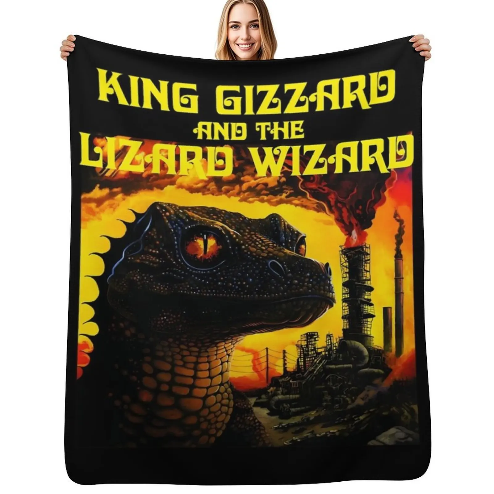 003 The Most Popular Of King Gizzard The Lizard Wizard Throw Blanket Travel Hairy Luxury Throw Plush Blankets
003 The Most Popular Of King Gizzard The Lizard Wizard Throw Blanket Travel Hairy Luxury Throw Plush Blankets