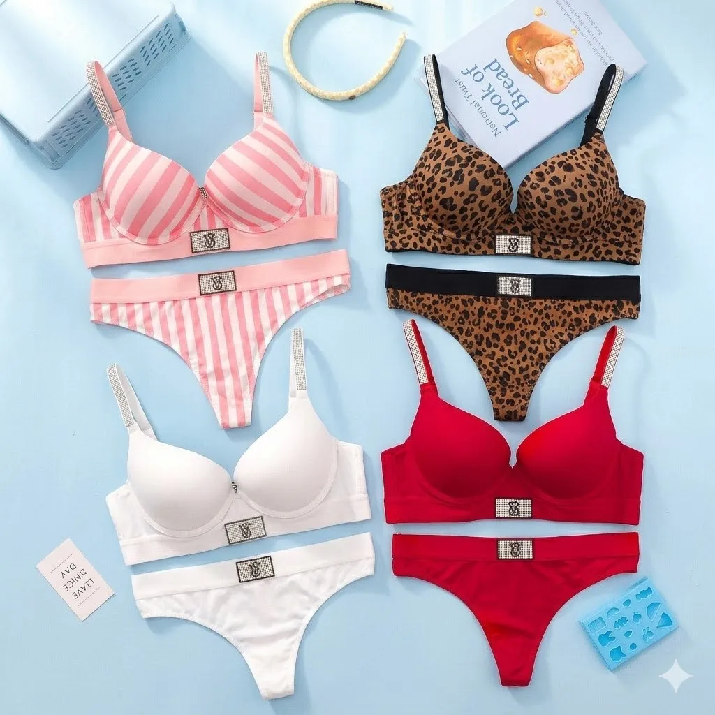 Victoria s Secret Wireless Demi T Shirt Bra Panties Set Sexy Lingerie Women Bra Set Lace Push Up Comfortable
Victoria s Secret Wireless Demi T Shirt Bra Panties Set Sexy Lingerie Women Bra Set Lace Push Up Comfortable