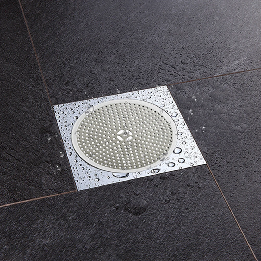 2 Pcs Hair Catcher Stainless Steel Floor Drain Cover Kitchen Filter Sink Stopper Large Area Draining Sealed Deodorization Fine
2 Pcs Hair Catcher Stainless Steel Floor Drain Cover Kitchen Filter Sink Stopper Large Area Draining Sealed Deodorization Fine