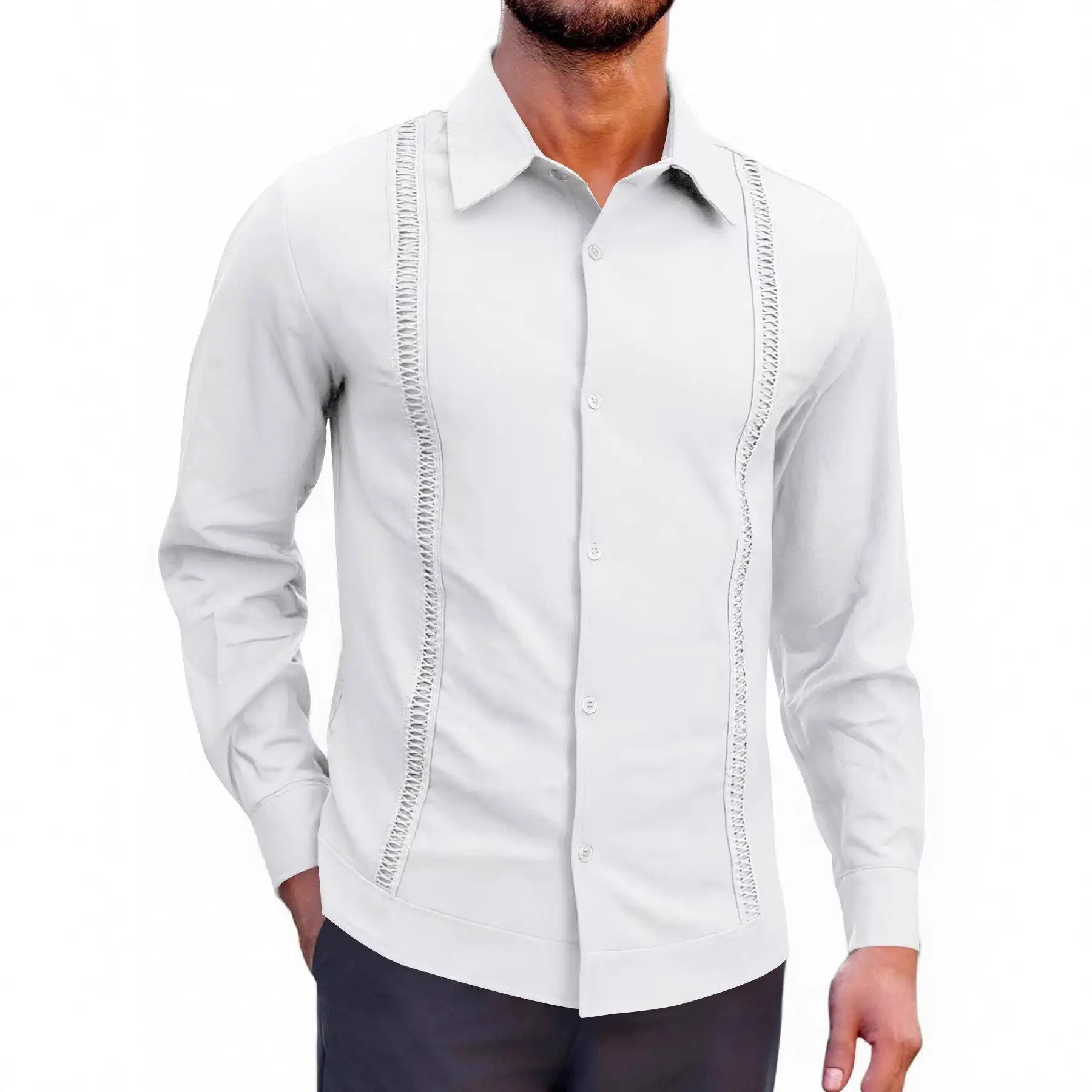 Cotton Linen Stand Collar Men's Casual Shirt Summer Beach Vacation Trend Loose Fit Long Sleeve Cleanfit Style Pure Color
Cotton Linen Stand Collar Men's Casual Shirt Summer Beach Vacation Trend Loose Fit Long Sleeve Cleanfit Style Pure Color